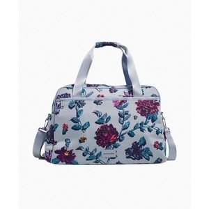 Vera Bradley Weekender Bag Neon Ivy